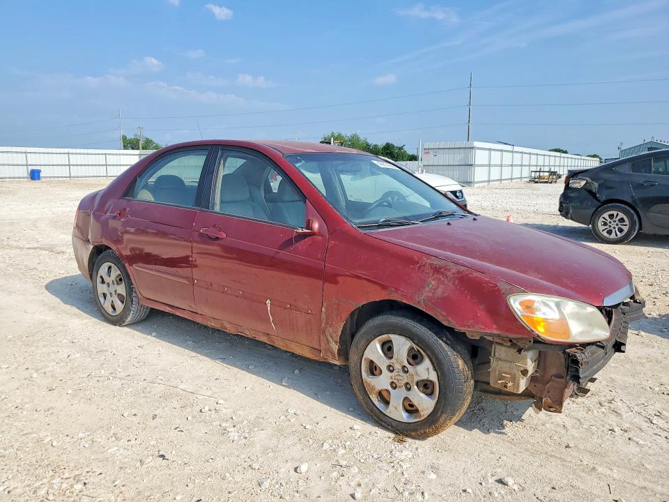 2007 Kia Spectra მანქანა იყიდება აუქციონზე, vin: KNAFE121575402663, აუქციონის ნომერი: 49810686