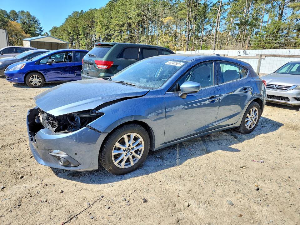 48743396 :رقم المزاد ، 3MZBM1M74FM198143 vin ، 2015 Mazda 3 مزاد بيع
