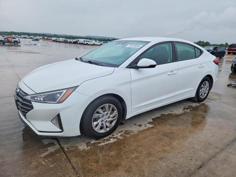 2019 Hyundai Elantra მანქანა იყიდება აუქციონზე, vin: 5NPD74LF7KH495856, აუქციონის ნომერი: 51619036
