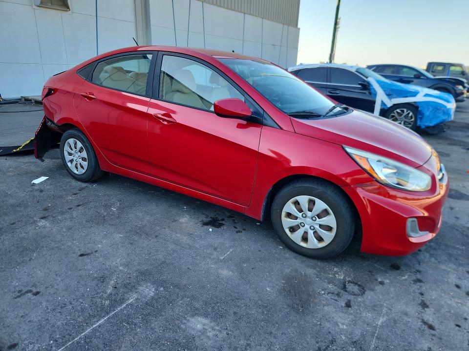 50445196 :رقم المزاد ، KMHCT4AE7GU951607 vin ، 2016 Hyundai Accent مزاد بيع