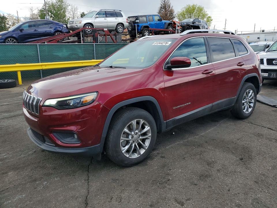 Продаж на аукціоні авто 2019 Jeep Cherokee, vin: 1C4PJMLB8KD181814, номер лоту: 51344276