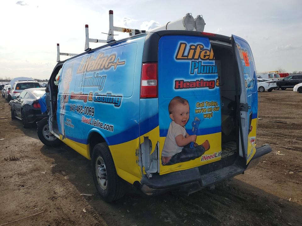 Aukcja sprzedaży 2017 Chevrolet Express G2500, vin: 1GCWGAFF5H1169735, numer aukcji: 48631776
