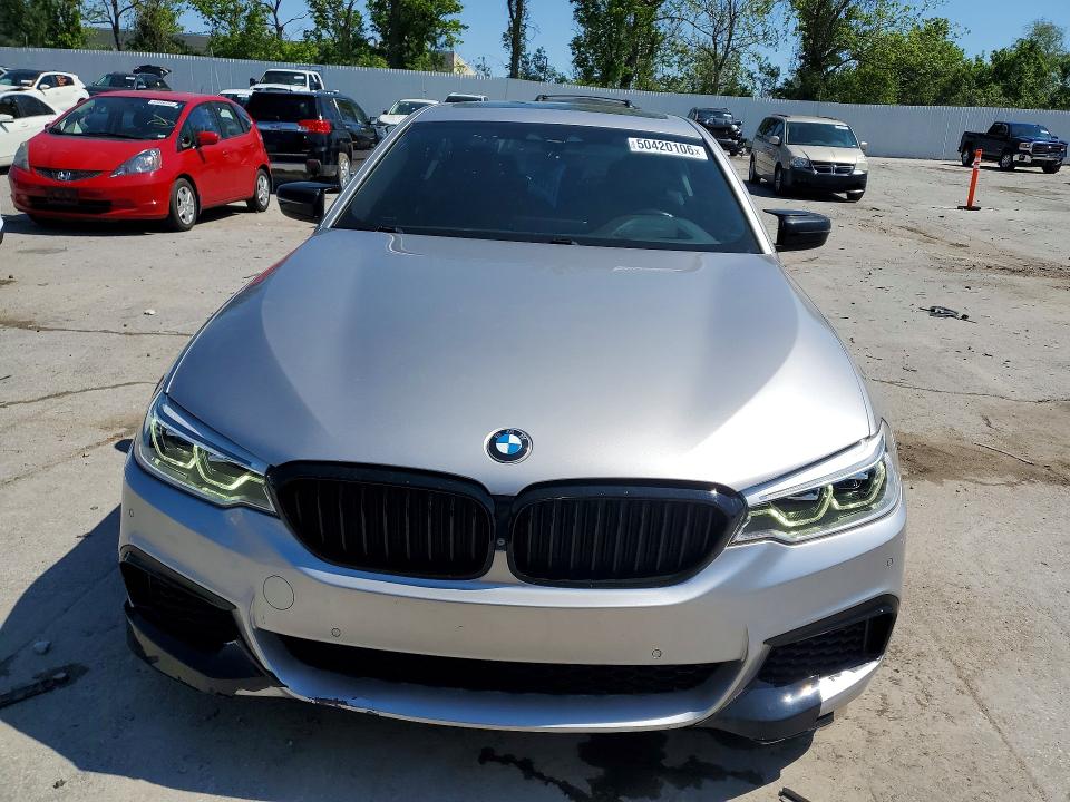 2018 Bmw M550xi მანქანა იყიდება აუქციონზე, vin: WBAJB9C58JB287052, აუქციონის ნომერი: 50420106
