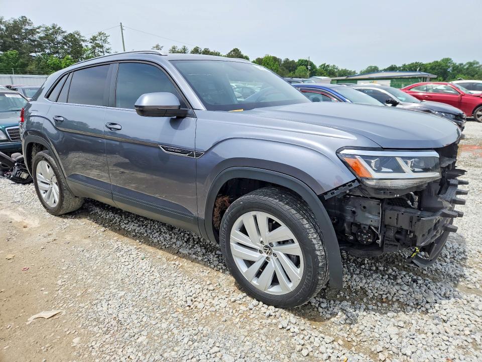 51901336 :رقم المزاد ، 1V2JE2CA2MC230440 vin ، 2021 Volkswagen Atlas Cross Sport مزاد بيع