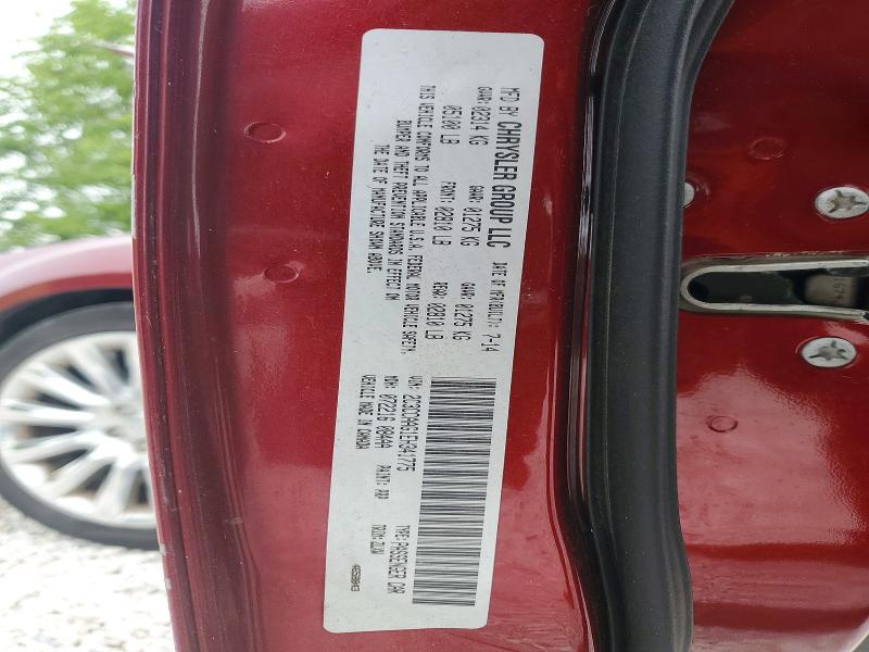 2014 Chrysler 300 მანქანა იყიდება აუქციონზე, vin: 2C3CCAAG1EH341775, აუქციონის ნომერი: 45615796