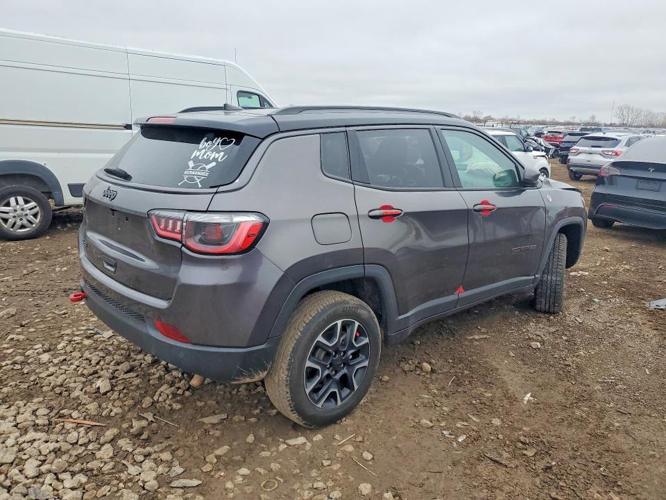 2021 Jeep Compass მანქანა იყიდება აუქციონზე, vin: 3C4NJDDB4MT589214, აუქციონის ნომერი: 48353616