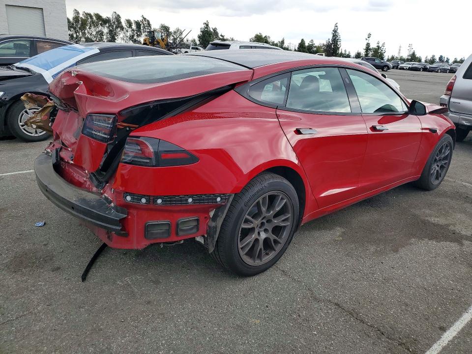 47991226 :رقم المزاد ، 5YJSA1E53PF500343 vin ، 2023 Tesla Model S مزاد بيع