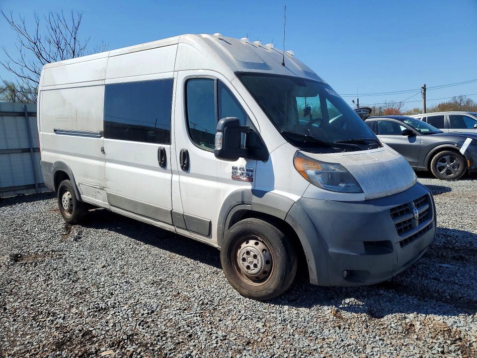 48913366 :رقم المزاد ، 3C6TRVDG4HE515133 vin ، 2017 Ram Promaster 2500 مزاد بيع