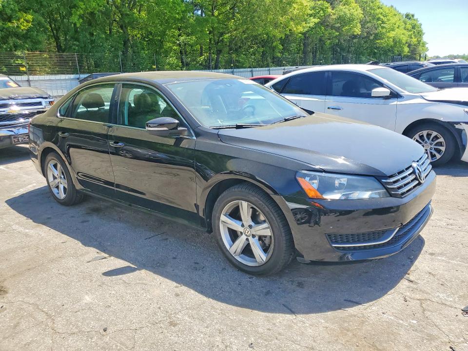 2013 Volkswagen Passat მანქანა იყიდება აუქციონზე, vin: 1VWBN7A38DC100442, აუქციონის ნომერი: 49807016