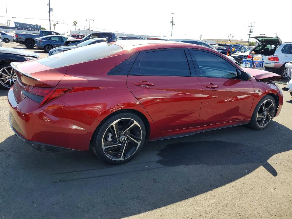 50985336 :رقم المزاد ، KMHLR4AF8PU626035 vin ، 2023 Hyundai Elantra مزاد بيع