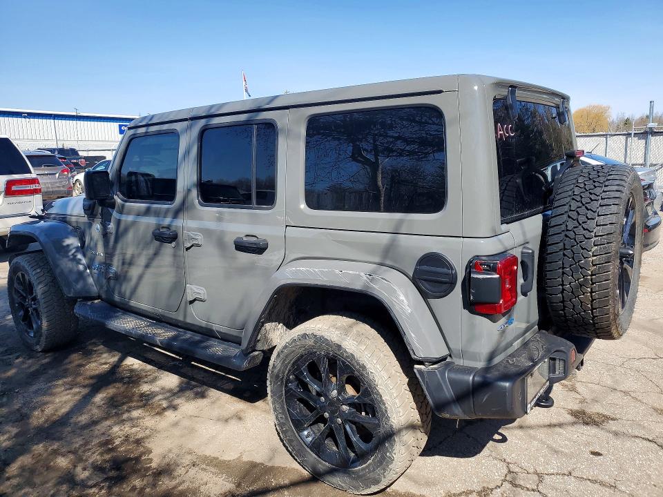 2021 Jeep Wrangler Unlimited მანქანა იყიდება აუქციონზე, vin: 1C4JJXP66MW860427, აუქციონის ნომერი: 47128976