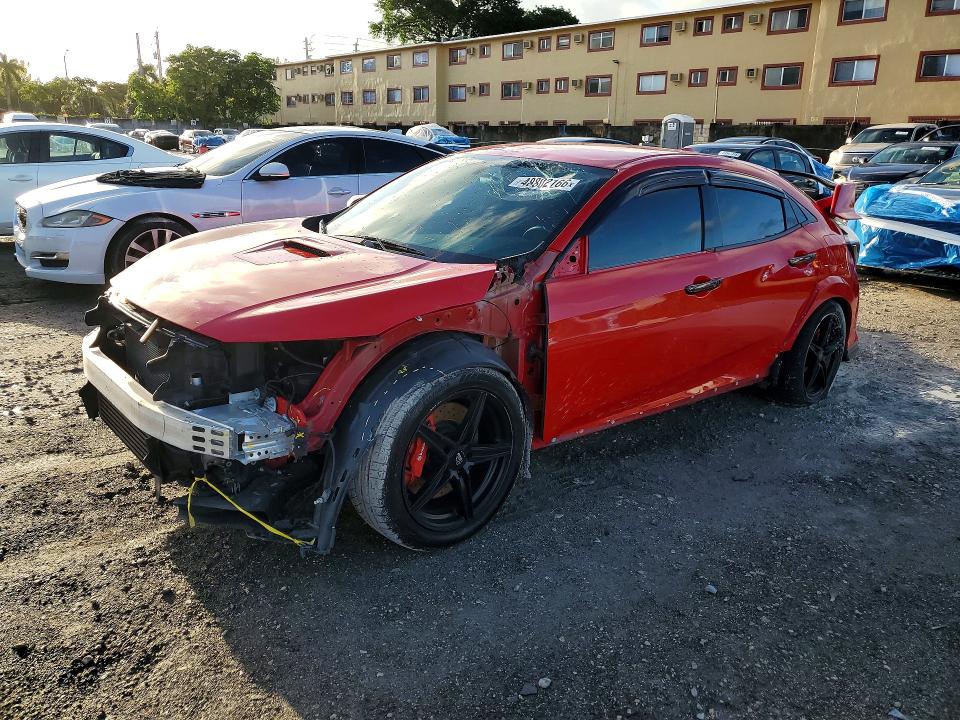 48802166 :رقم المزاد ، SHHFK8G78JU202494 vin ، 2018 Honda Civic مزاد بيع