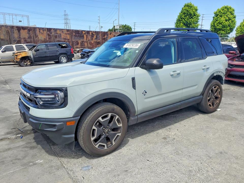 2022 Ford Bronco Sport მანქანა იყიდება აუქციონზე, vin: 3FMCR9C65NRD93973, აუქციონის ნომერი: 51029236