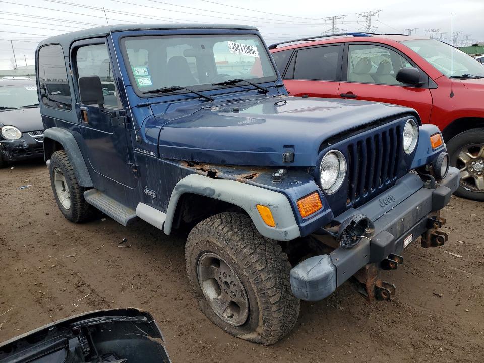48411366 :رقم المزاد ، 1J4FA49S92P743764 vin ، 2002 Jeep Wrangler / Tj مزاد بيع