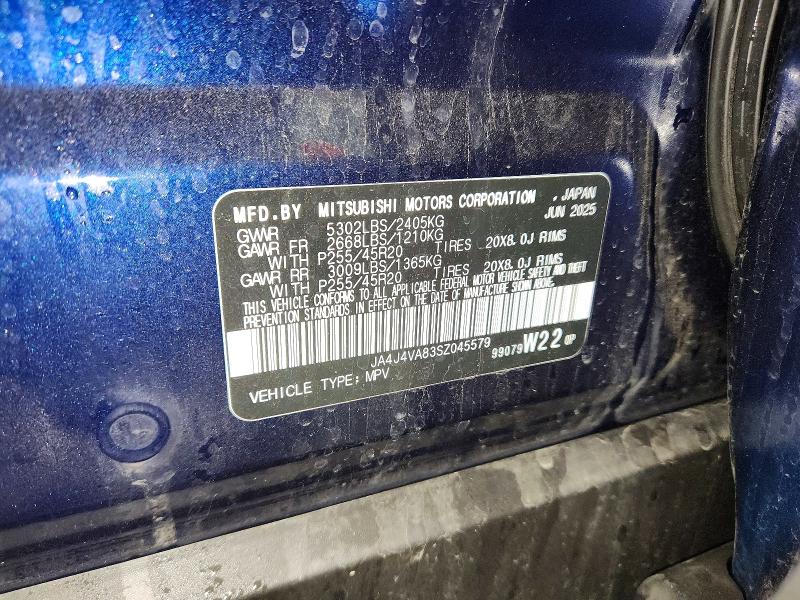 Продаж на аукціоні авто 2025 Mitsubishi Outlander, vin: JA4J4VA83SZ045579, номер лоту: 49682576