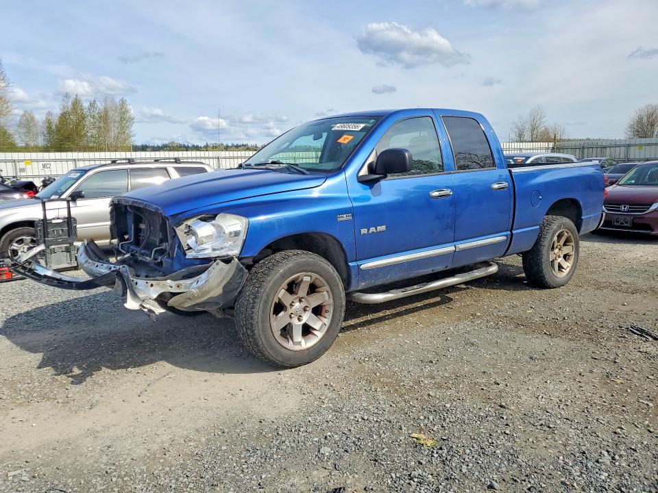 2008 Dodge Ram 1500 მანქანა იყიდება აუქციონზე, vin: 1D7HU18208S630383, აუქციონის ნომერი: 49609356