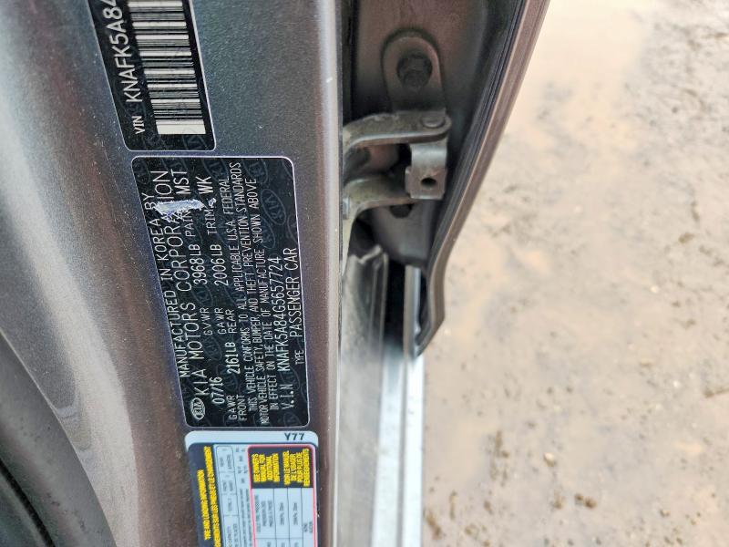 Продаж на аукціоні авто 2016 Kia Forte, vin: KNAFK5A84G5657724, номер лоту: 51250316