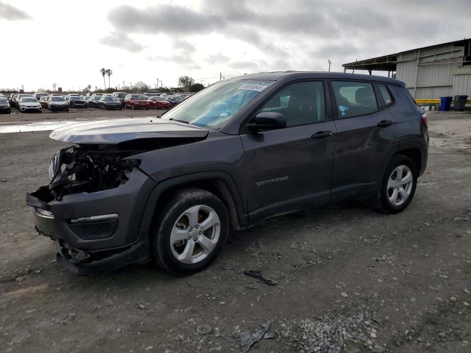 Продажа на аукционе авто 2019 Jeep Compass, vin: 3C4NJCABXKT855783, номер лота: 49556846