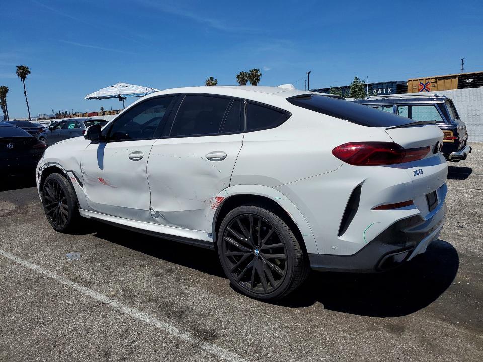 2024 Bmw X6 მანქანა იყიდება აუქციონზე, vin: 5UX33EX0XR9U75055, აუქციონის ნომერი: 50675506