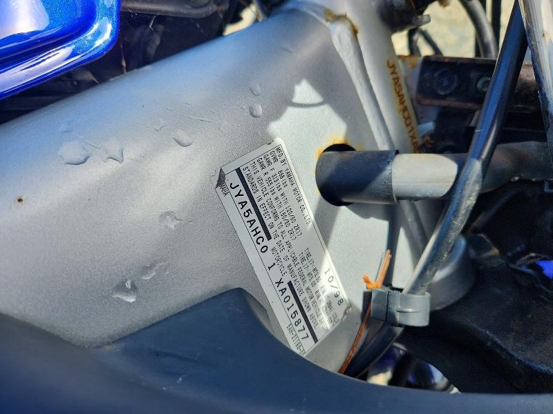 Продаж на аукціоні авто 1999 Yamaha Yzf600, vin: JYA5AHC01XA015877, номер лоту: 50136946