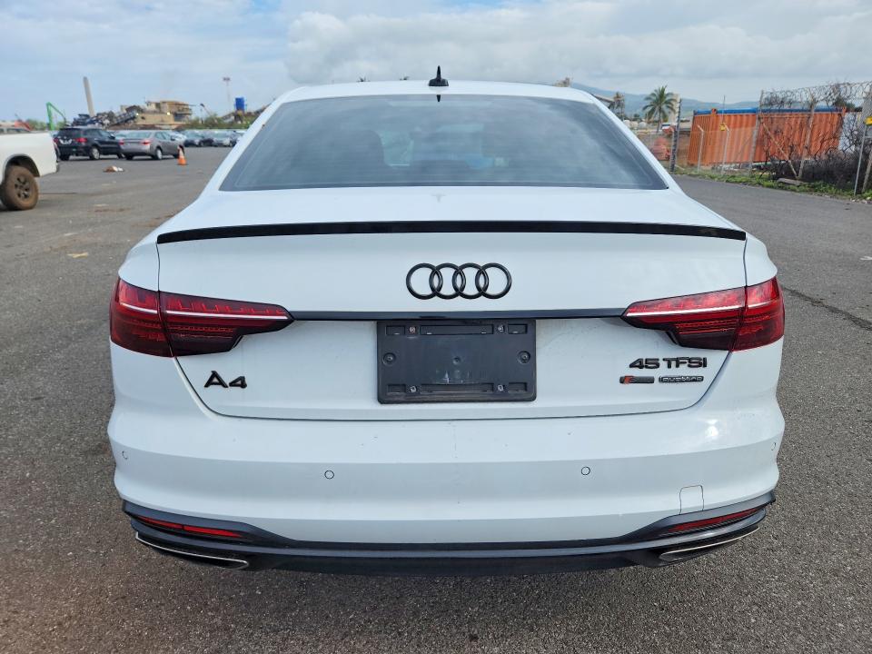 2023 Audi A4 მანქანა იყიდება აუქციონზე, vin: WAUEAAF4XPA023886, აუქციონის ნომერი: 49950216