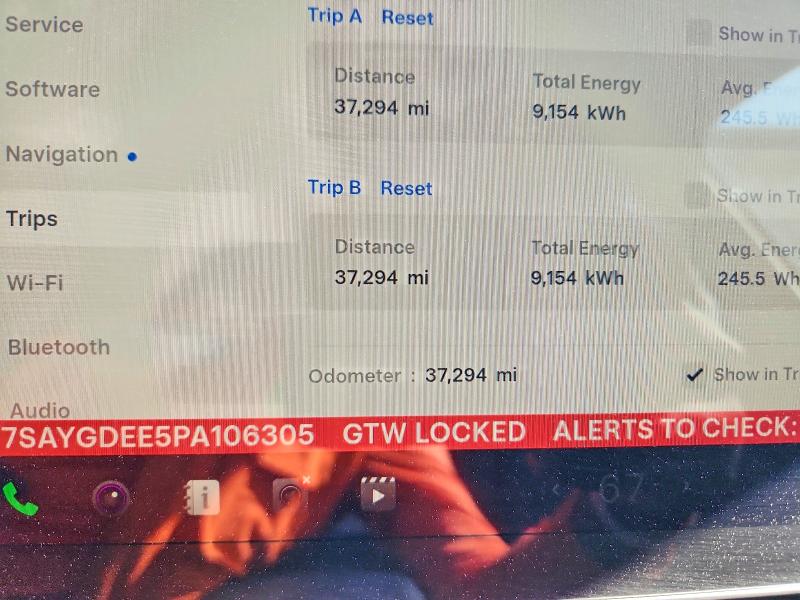 48940996 :رقم المزاد ، 7SAYGDEE5PA106305 vin ، 2023 Tesla Model Y مزاد بيع