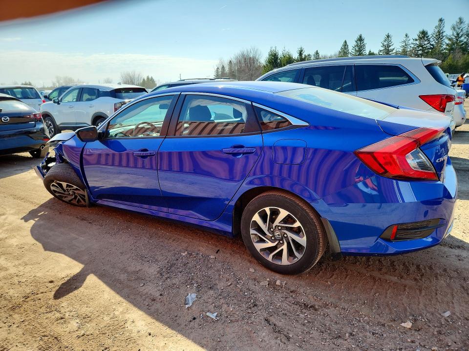 2019 Honda Civic მანქანა იყიდება აუქციონზე, vin: 2HGFC2F72KH032837, აუქციონის ნომერი: 50692976