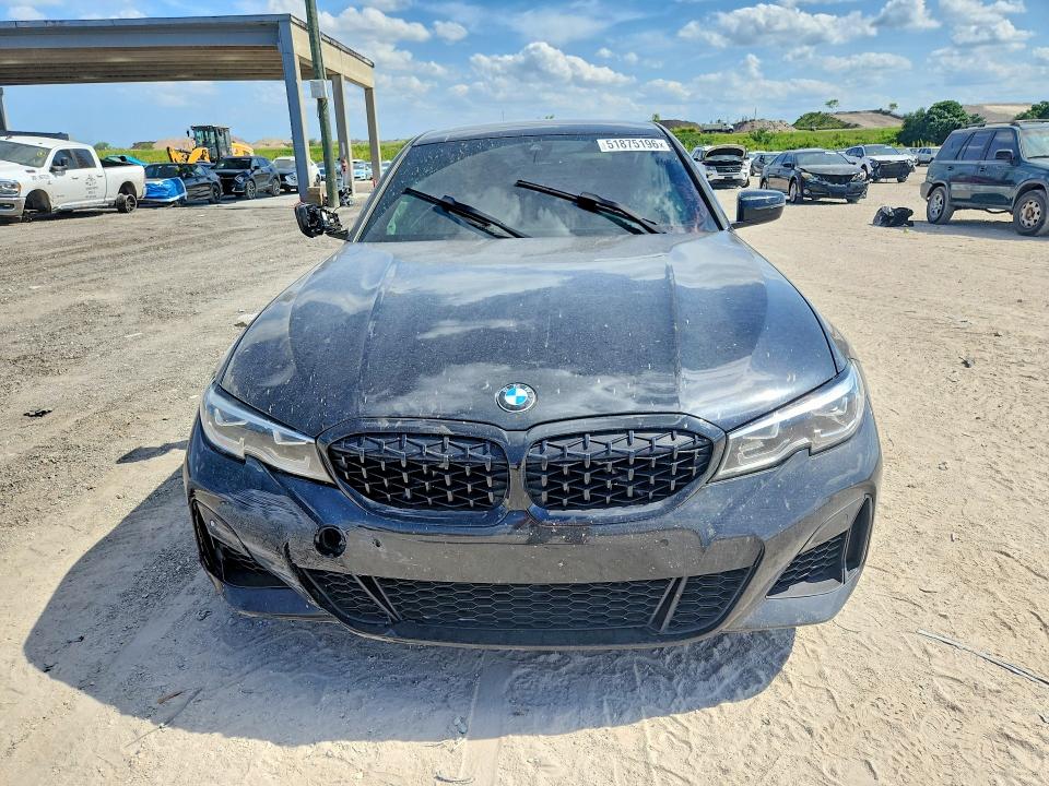 51875196 :رقم المزاد ، WBA5U7C05MFK99886 vin ، 2021 Bmw M340i مزاد بيع