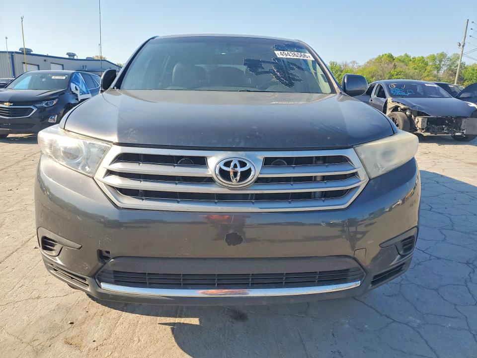 2012 Toyota Highlander მანქანა იყიდება აუქციონზე, vin: 5TDZA3EH4CS020449, აუქციონის ნომერი: 49436566