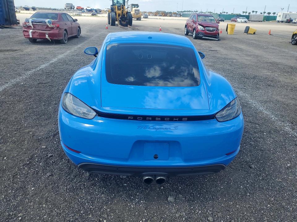 51776836 :رقم المزاد ، WP0AB2A86NS263328 vin ، 2022 Porsche Cayman مزاد بيع