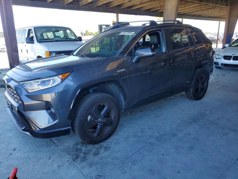 2019 Toyota Rav4 Hybrid მანქანა იყიდება აუქციონზე, vin: JTMEWRFV0KD500182, აუქციონის ნომერი: 48522806