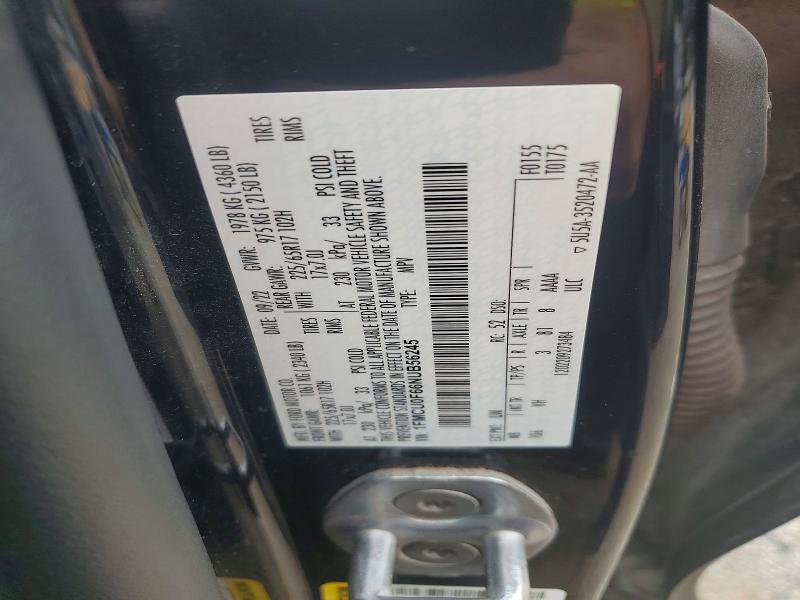 Продаж на аукціоні авто 2022 Ford Escape, vin: 1FMCU0F66NUB56245, номер лоту: 50592256