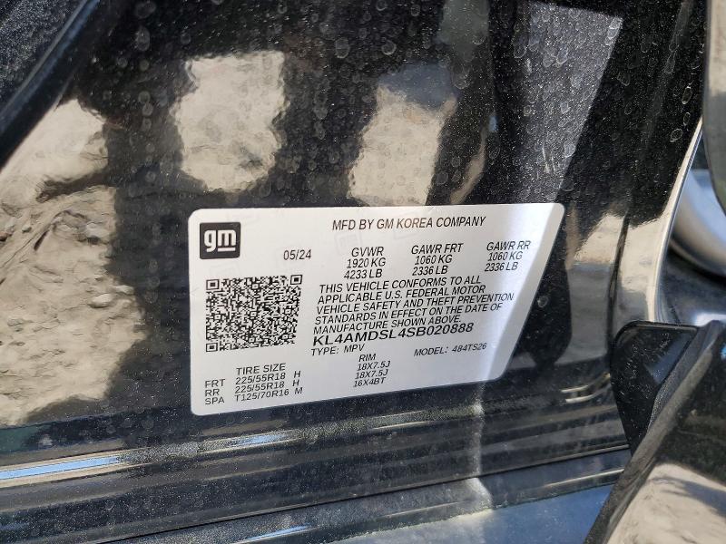 49623686 :رقم المزاد ، KL4AMDSL4SB020888 vin ، 2025 Buick Encore Gx مزاد بيع