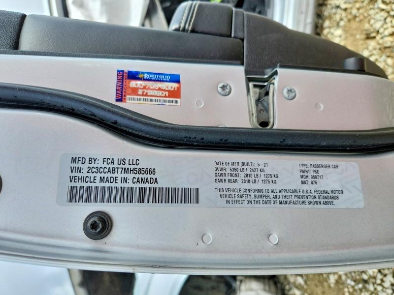 Продаж на аукціоні авто 2021 Chrysler 300, vin: 2C3CCABT7MH585666, номер лоту: 49961306