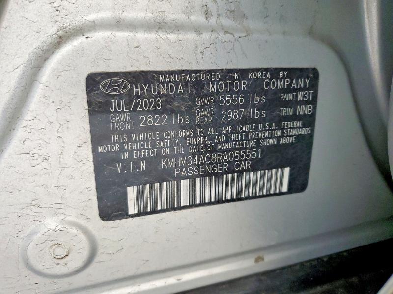 Продажа на аукционе авто 2024 Hyundai Ioniq 6, vin: KMHM34AC8RA055551, номер лота: 51495296
