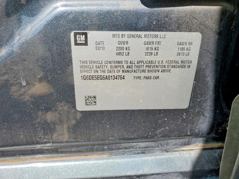 Продаж на аукціоні авто 2010 Cadillac Cts, vin: 1G6DE5EG6A0134764, номер лоту: 49956116