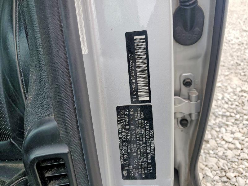 51151576 :رقم المزاد ، KNALW4D43F6022027 vin ، 2015 Kia K900 مزاد بيع