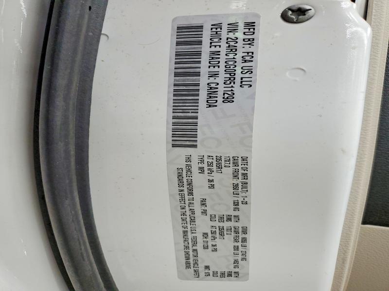 Продаж на аукціоні авто 2023 Chrysler Voyager, vin: 2C4RC1CG0PR511298, номер лоту: 51836756