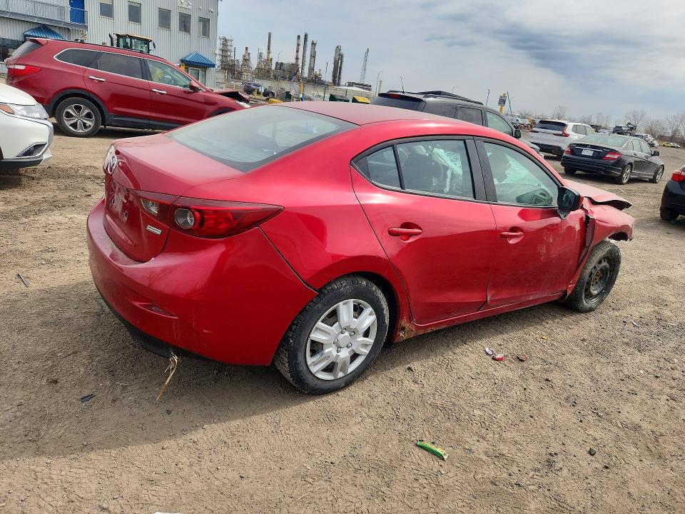 49372846 :رقم المزاد ، JM1BN1U72H1123408 vin ، 2017 Mazda 3 مزاد بيع