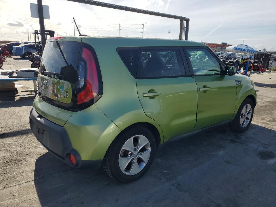 2015 Kia Soul მანქანა იყიდება აუქციონზე, vin: KNDJP3A59F7760648, აუქციონის ნომერი: 50853416