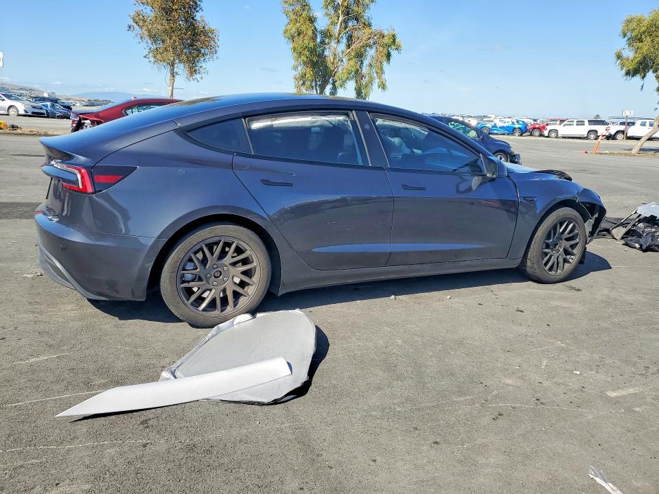 2024 Tesla Model 3 მანქანა იყიდება აუქციონზე, vin: 5YJ3E1EA3RF725225, აუქციონის ნომერი: 50076686