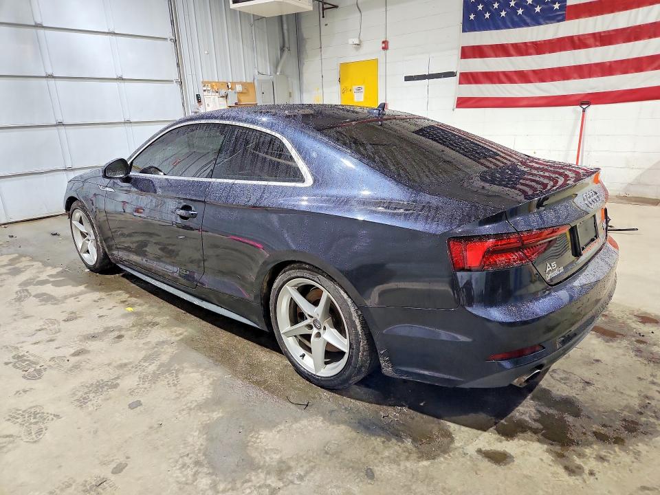 2018 Audi A5 მანქანა იყიდება აუქციონზე, vin: WAUTNAF52JA026275, აუქციონის ნომერი: 45913586