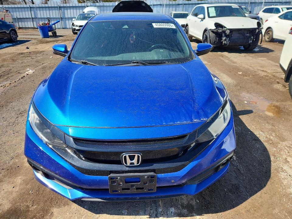 45805986 :رقم المزاد ، 2HGFC2F87MH007234 vin ، 2021 Honda Civic مزاد بيع