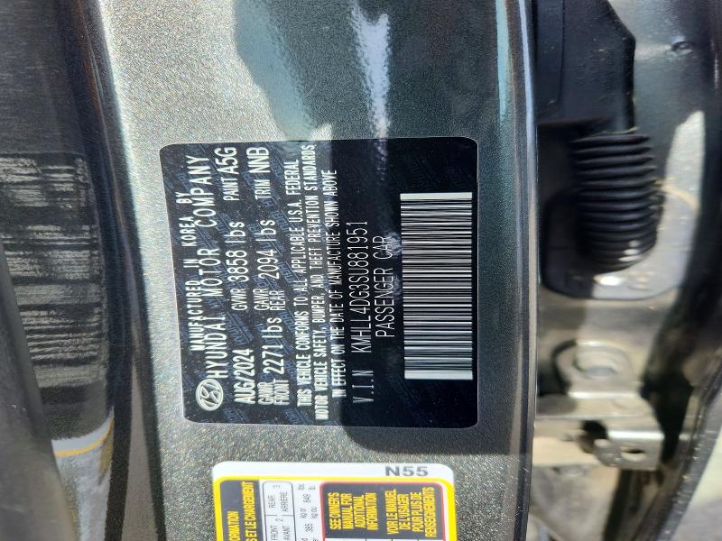 Auction sale of the 2025 Hyundai Elantra, vin: KMHLL4DG3SU881951, lot number: 48061176