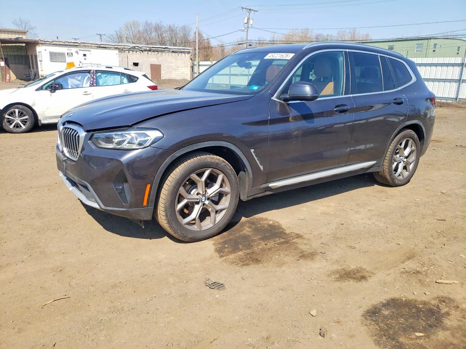 2022 Bmw X3 მანქანა იყიდება აუქციონზე, vin: 5UX53DP03N9K46049, აუქციონის ნომერი: 49221626