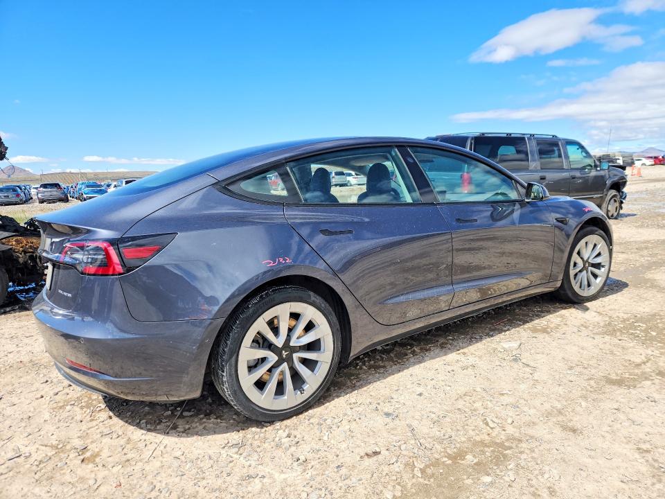 Продаж на аукціоні авто 2022 Tesla Model 3, vin: 5YJ3E1EB9NF144797, номер лоту: 48767696