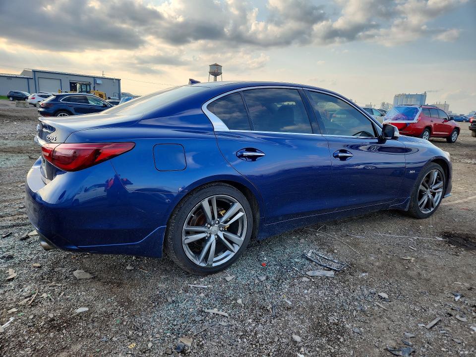 49565846 :رقم المزاد ، JN1EV7AR4JM435095 vin ، 2018 Infiniti Q50 مزاد بيع