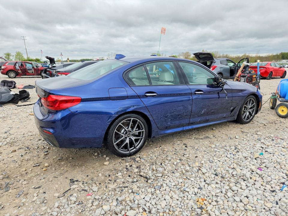 51308076 :رقم المزاد ، WBAJA7C58JWA73178 vin ، 2018 Bmw 530 مزاد بيع