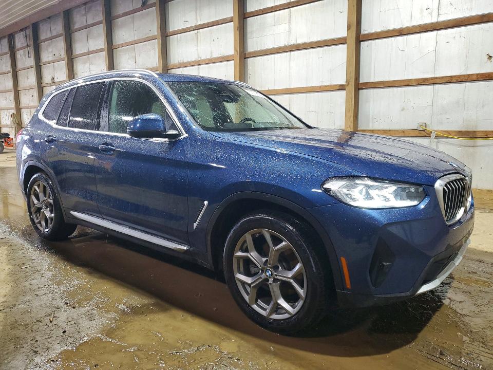 2022 Bmw X3 მანქანა იყიდება აუქციონზე, vin: 5UX53DP08N9M35425, აუქციონის ნომერი: 51558306