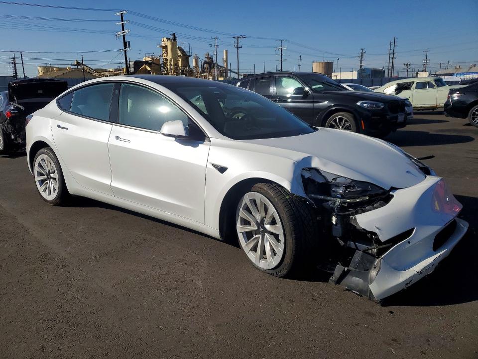 2021 Tesla Model 3 მანქანა იყიდება აუქციონზე, vin: 5YJ3E1EBXMF053990, აუქციონის ნომერი: 46779826